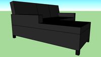 Red Sectional Couch