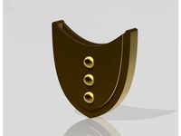 Wonder Woman lasso holder strap end by VictoriaHofferson