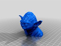 Yoda Bust by LiamLugay