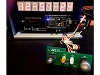 NTP clock_YT statistics counter (Adrians kit pcb) by makibox850