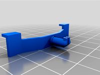 Casement window screen retention clip by Vartech_Dynamics