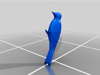 Woodpecker Low Poly by DrDee17