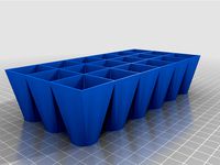 Stackable seed starter tray by buzzpuppet