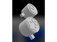 Gameboy Pocket / Color Compatible Star Wars buttons by gingerbreadnerd