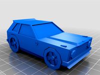 Low poly Fennec (Rocket League) (remix 2) by Max3dmodeler