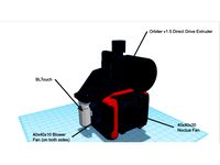 voron 2.1 head to orbiter and attach to ender 3 / ender 3 pro  by Mr-Peanut