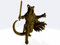 Tiefling Warlock by hugolours