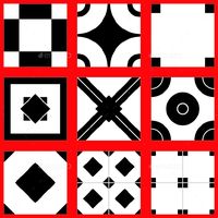 9 Tiles Floor