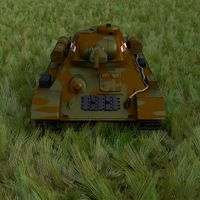 T34/76 Tank Camo HDRI