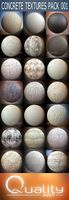 Concrete Textures Pack 001