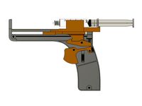 Syringe gun for self-administered injections by v1p3rrrrr