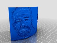 Negan Lithophane by Mille3185