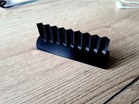 Baton Cookie cutter (NL: Vanille baton koek steker) by JohnnyDawg