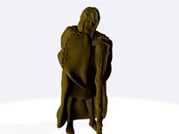 Old Beggar Davian Martikov by hugolours