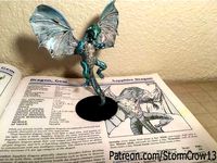 2nd ED AD&D Sapphire Dragon by StormCrow13
