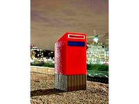 Canada Post Mail Box Piggy Bank by sad_salad