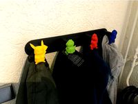 Pokemon Coat Rack by CrossTechnic