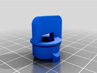 Silhouette Cameo Blade Holder / Tool Latch (remix) by loravo1