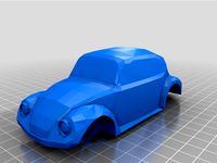 WV Beetle with V-Slot Wheels by mcividino