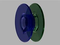 2-part Bobbin 9033P (Pfaff) for FFF printing by wobke11