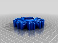 RC Airplane Radial Motor Mockup by Aslansmonkey