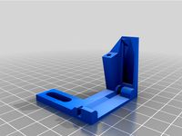 minimalist low budget stock fan holder by skullcarving
