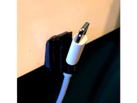 Phone Charger Cable Holder V2 by gdesigns