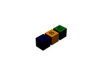 3D Printed Braille Alphabet Boxes. by oriolmiralpeix