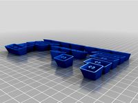 Redragon Kumara K552 Modifier Keycap Set | Outemu Blue / Cherry MX Blue by LegendaryWolf43