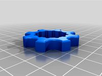 Bed Leveling Knob for i3 Mega by CowboysHat