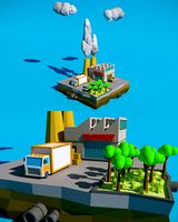 Low Poly Factory