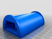Anycubic Mega S Spool Adapter (shorter Version) by tom_the_beginner
