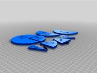 Punnet square ratio wedges - BIL250 by this_is_ed