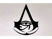 Assassin's Creed: Origins logo, wall decoration by Zvedak