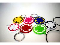 Four-leaf clover pendant / keychain by FiReStiLL