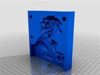 Guardian Lion Concrete Mold by Grizzly02