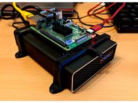 Rasperry Pi 4 NAS Mount by poeschl
