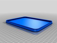 Lid for Pyrex 8x6 1.5L rectangular baking dish by maffud