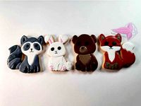 Part 2 Forest Animal cookie cutter Woodland Creature Cookie Cutters by SophiaTheHobbit