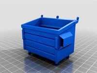 Dumpster with Filament Hinge by GVNJPG