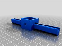Yagi antenna element mount for 2020 extrusion boom by RAThomas