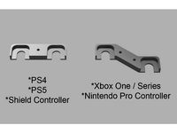 Controller Hanger / Holder (PS4, PS5, Xbox, Switch) by nicoclaus