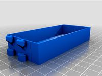 Ender 3 storage tray power supply with scraper holder  by loui