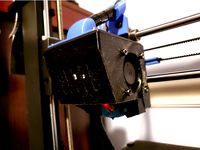 Angled Hotend Cover (vent and support) by OwenD30