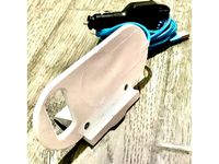 Wireless Charging Stand for Phones (Improved) (With f3d for easy customization) by avishekcode