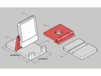 *iMac-style phone stand by imaicom