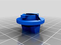 Version 1 of Cap less Dashboard instrument bulb holder T10 by darthwomble1