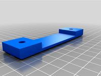 Raspberry Pi 4 (heatsink case) mount bracket for 2525 extrusion  by windchine
