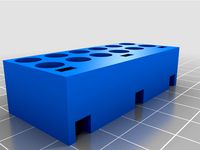 Parametric Pegboard Bit Holder by thompatterson