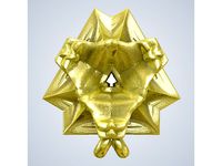 Down Arrow Pendant by Conceptualiz3D